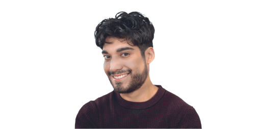 Male model with beard